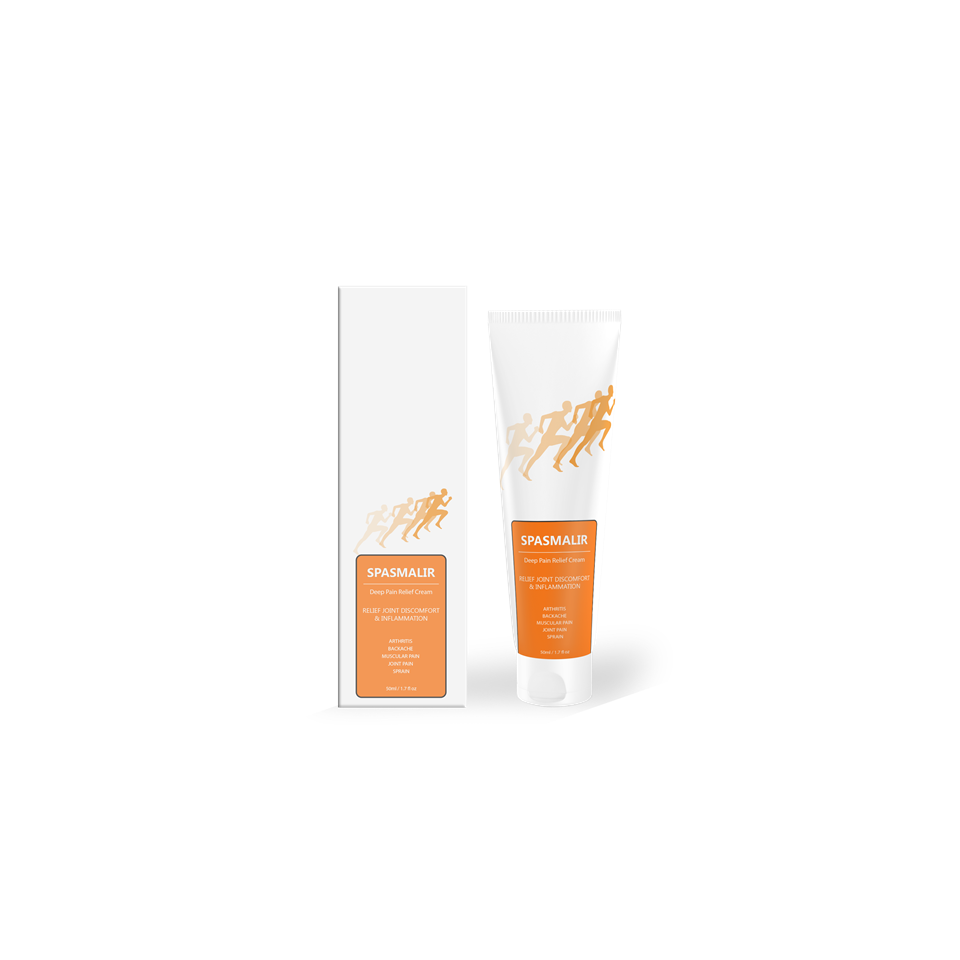 Spasmalir product packaging